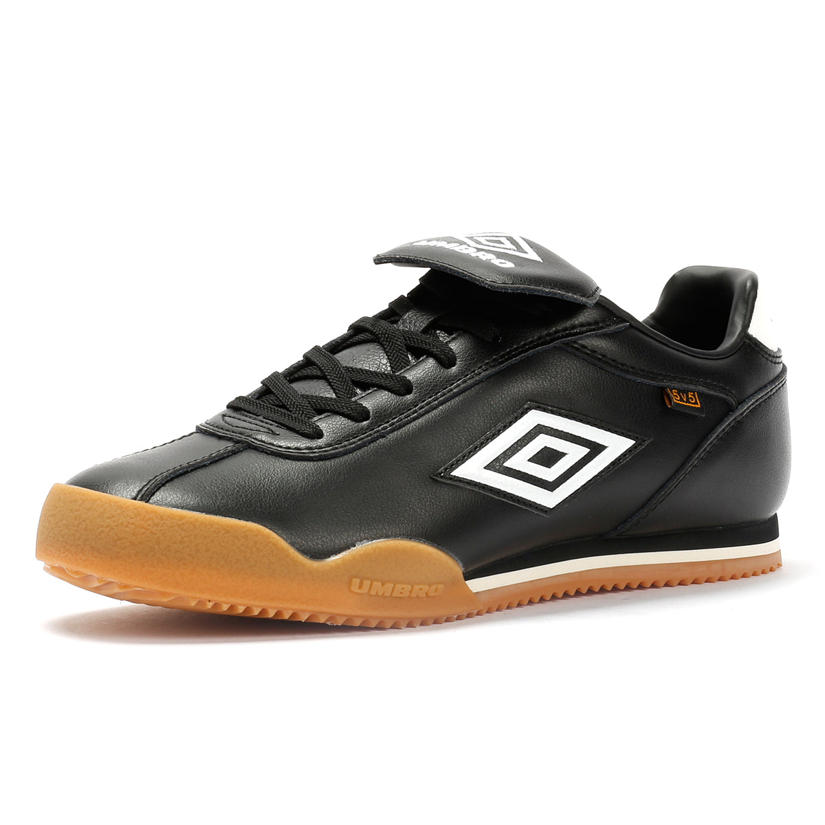 Umbro 5V5 Leather Black/Antique White Sneakers