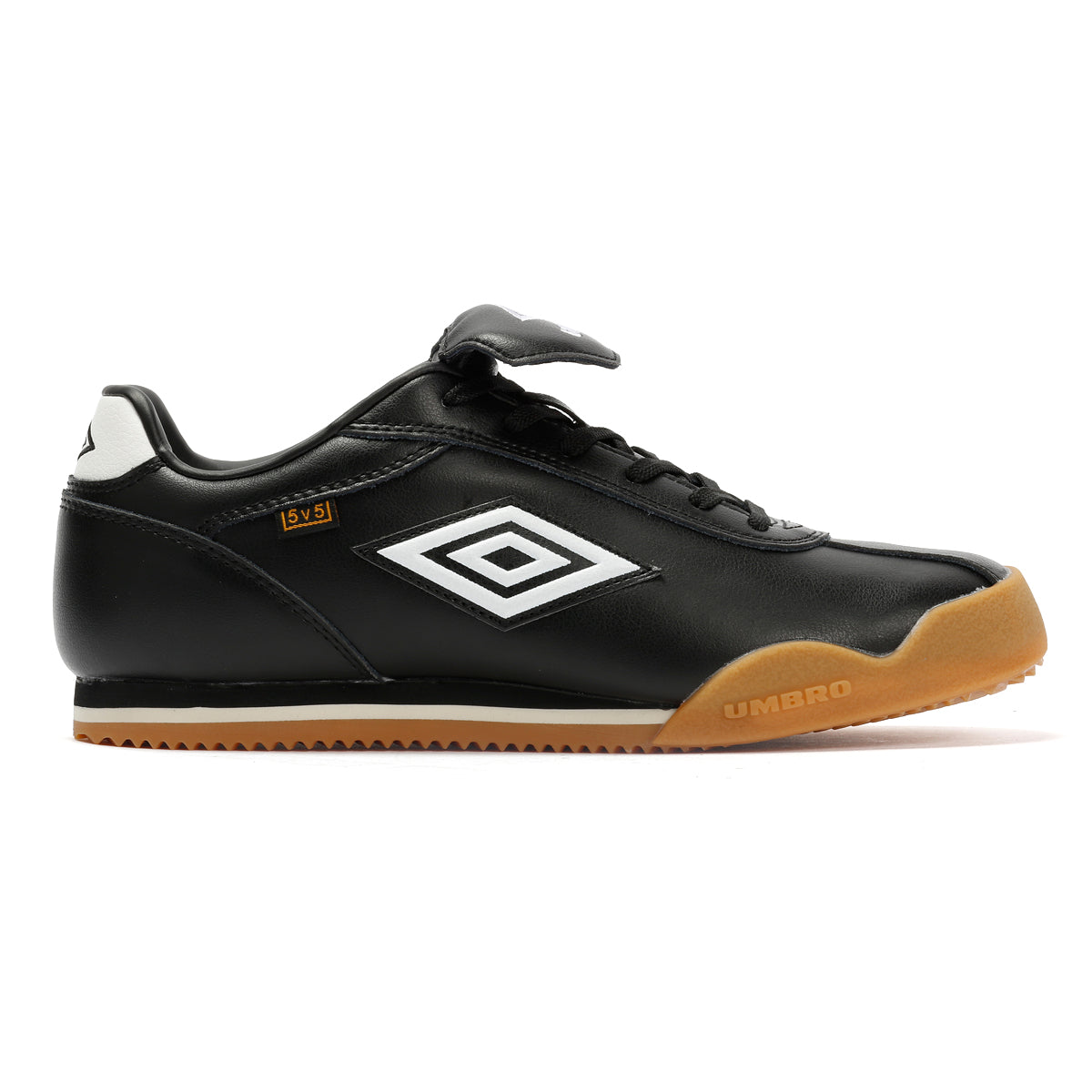 Umbro 5V5 Leather Black/Antique White Sneakers