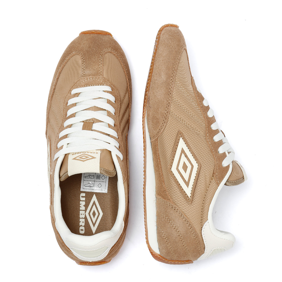 Umbro Clayton Women's Coca Mocha/White Sneakers