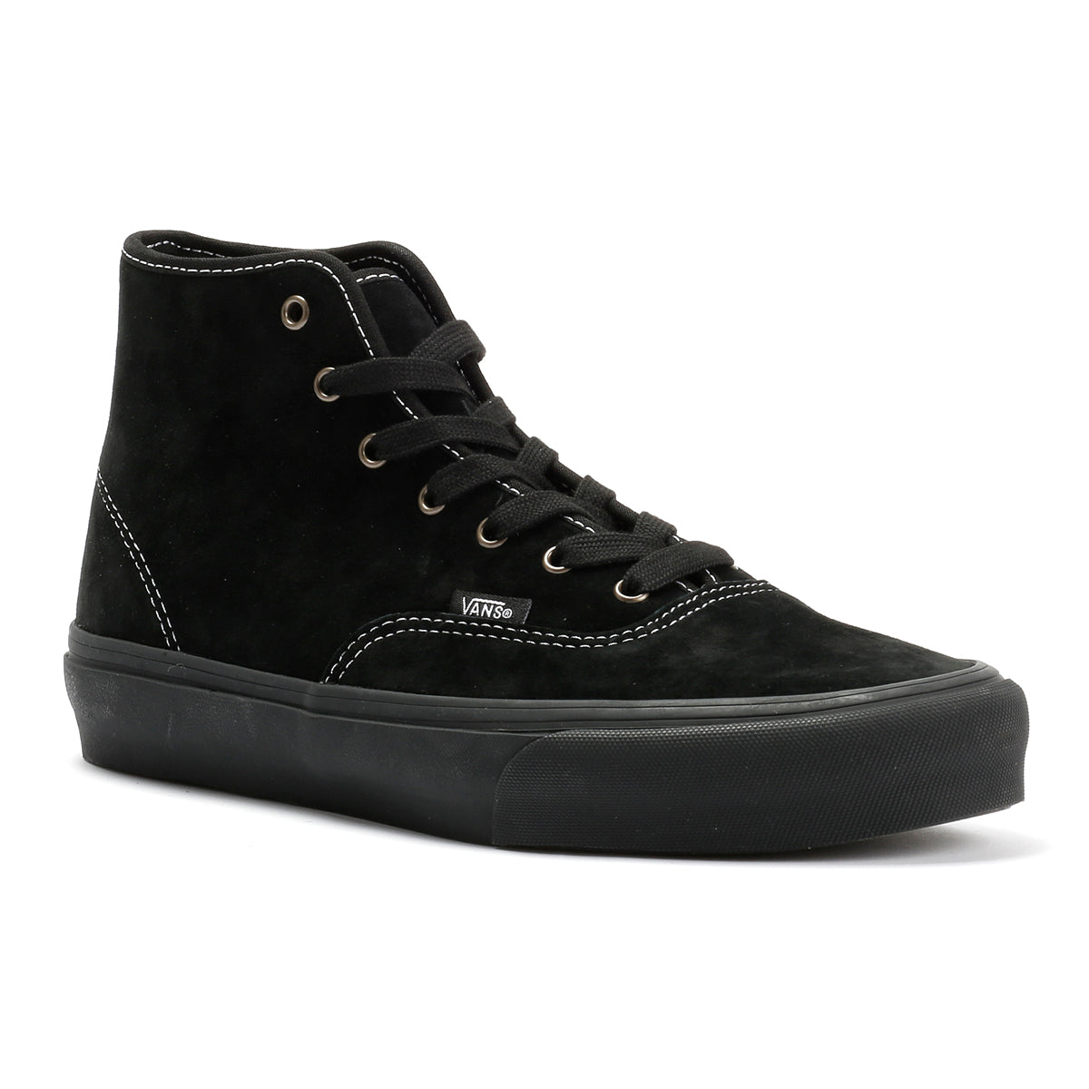 Vans Authentic Hi 2.0 Men's Pig Suede Black Sneakers