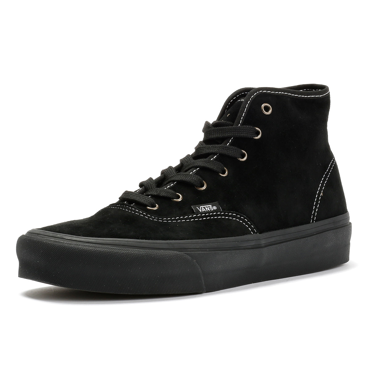 Vans Authentic Hi 2.0 Men's Pig Suede Black Sneakers