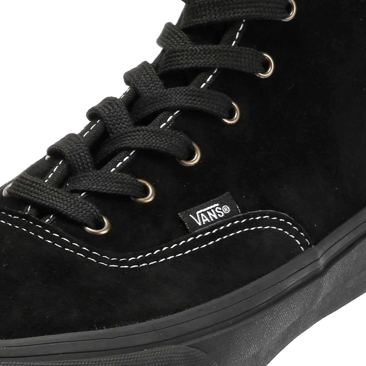 Vans Authentic Hi 2.0 Men's Pig Suede Black Sneakers