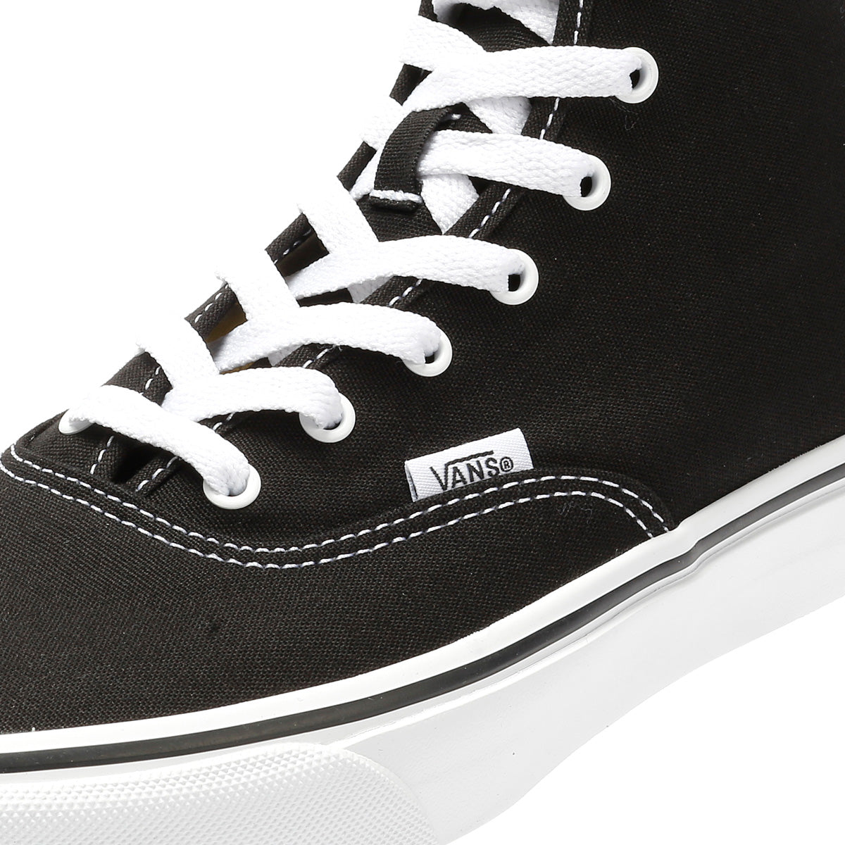 Vans Authentic Hi 2.0 Canvas Black/True White Sneakers