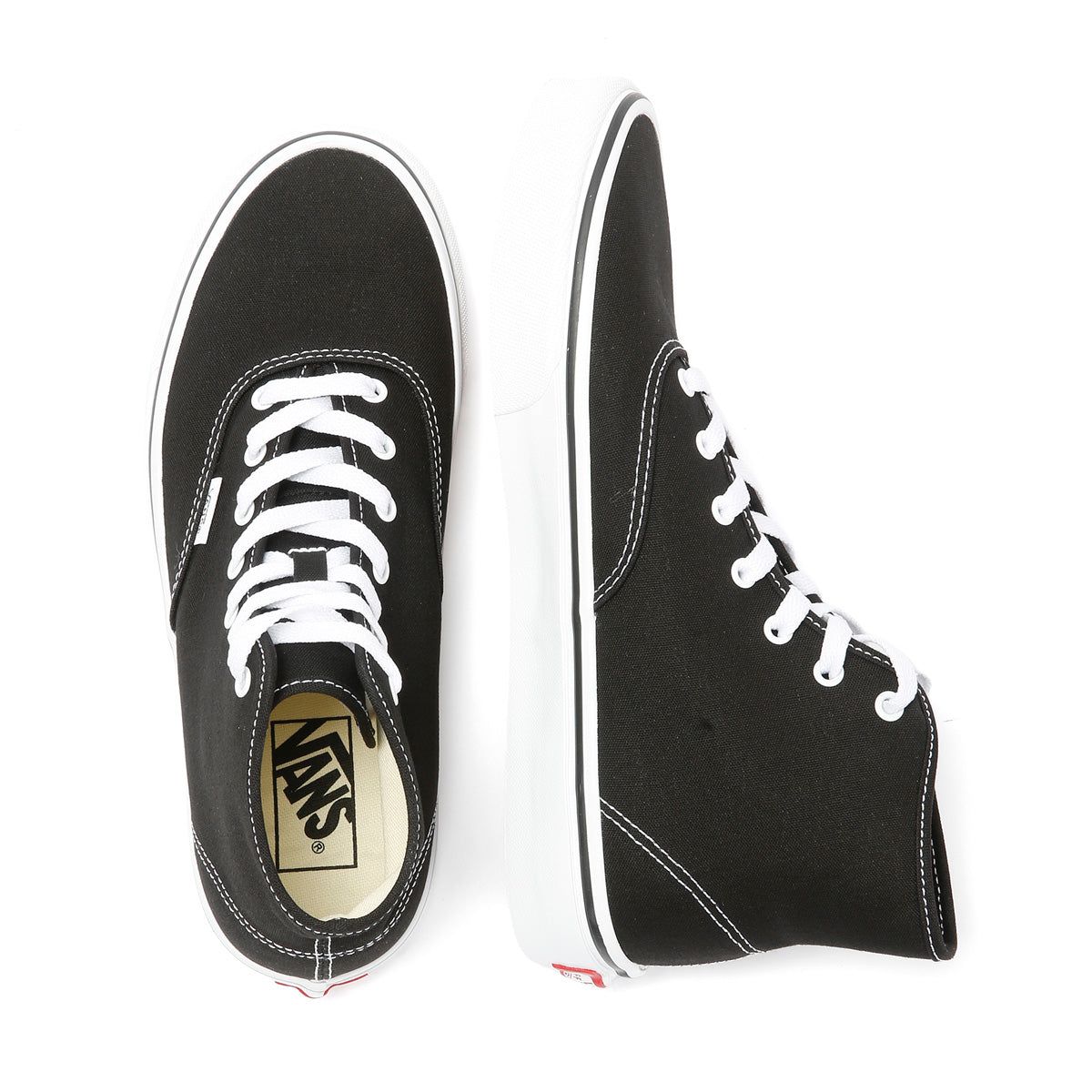 Vans Authentic Hi 2.0 Canvas Black/True White Sneakers