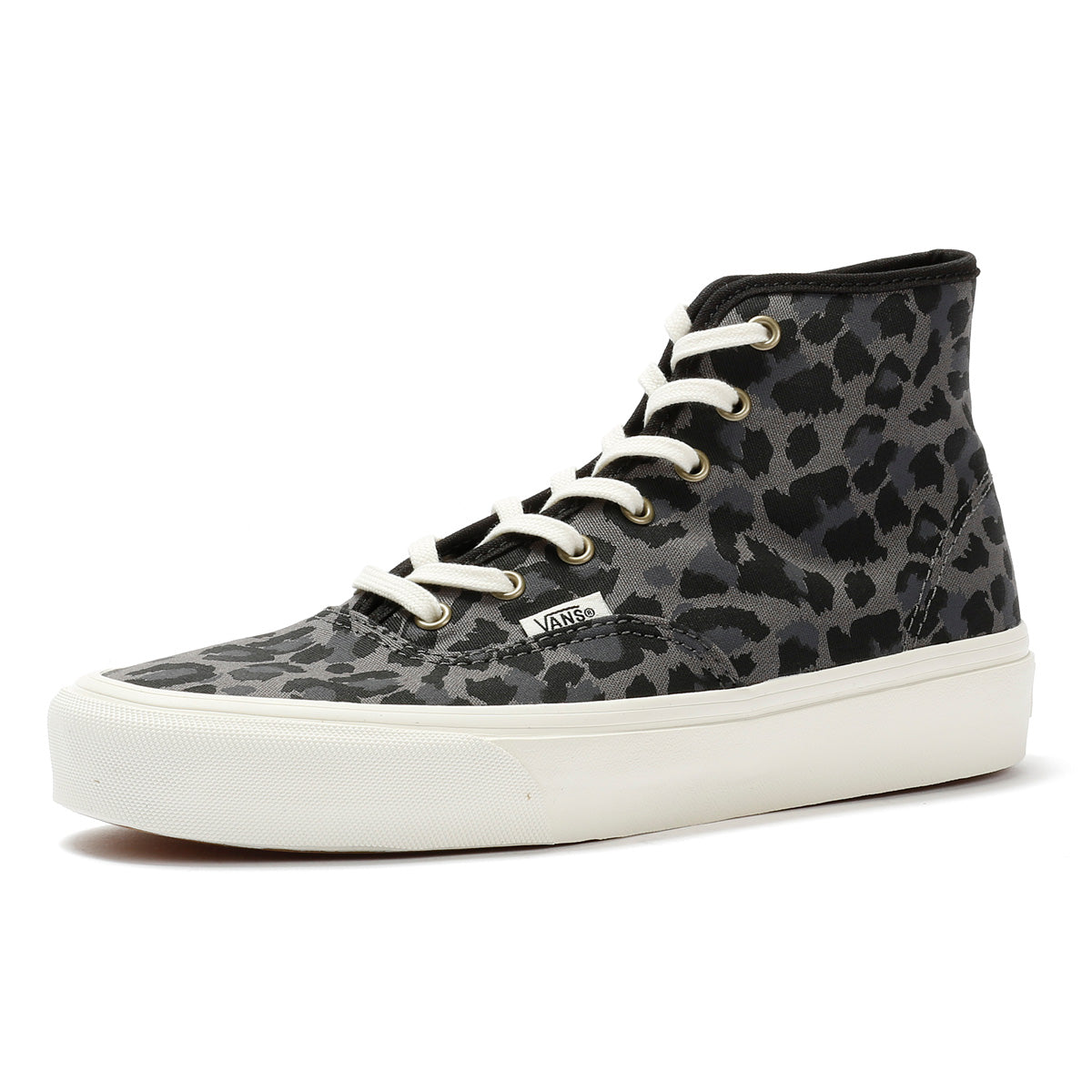 Vans Authentic Hi 2.0 Canvas Women's Leopard Black/Pew Sneakers