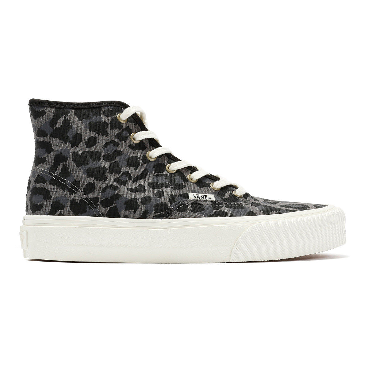 Vans Authentic Hi 2.0 Canvas Women's Leopard Black/Pew Sneakers