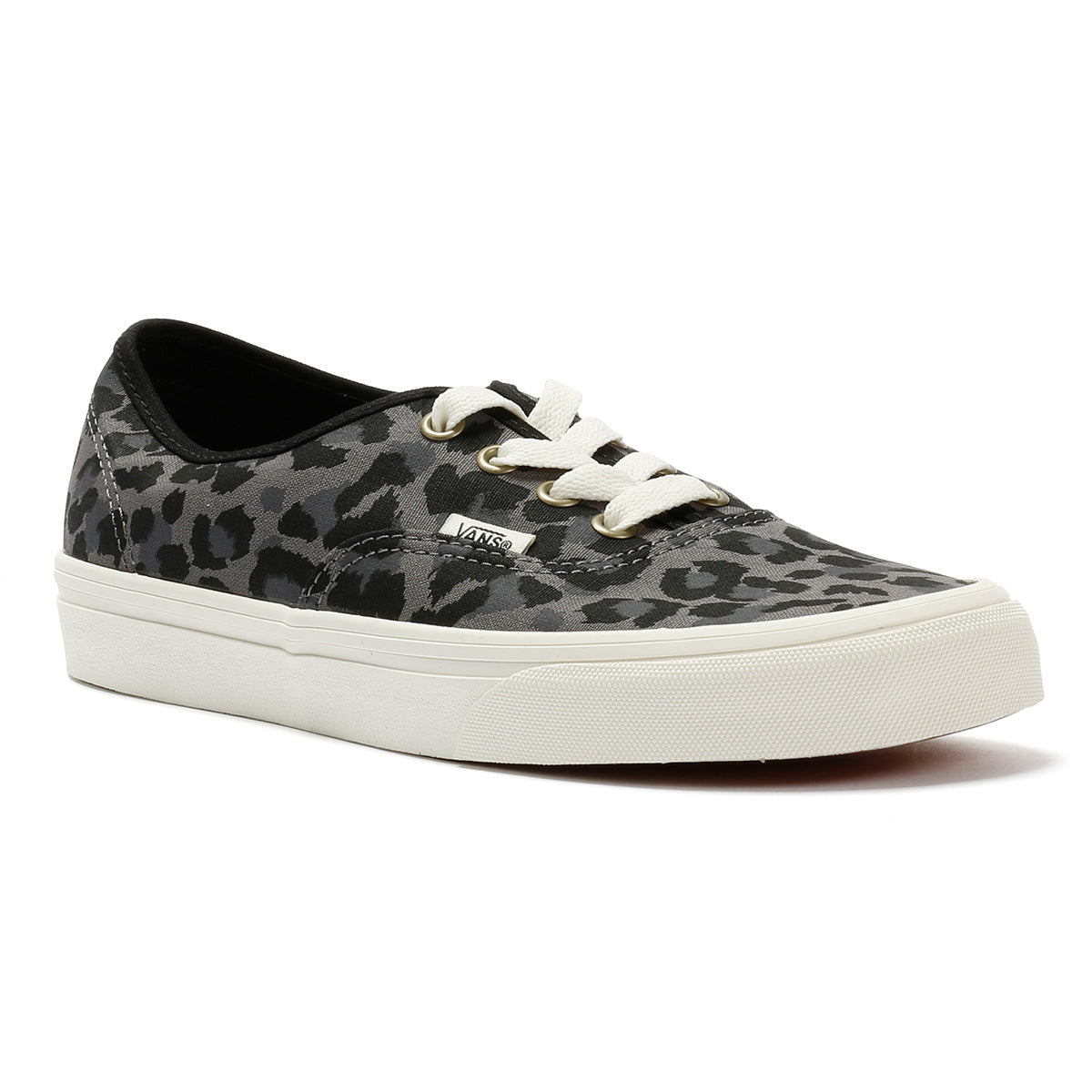 Vans Authentic Canvas Women's Leopard Black/Pewter Sneakers