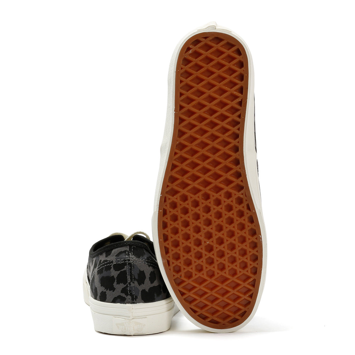 Vans Authentic Canvas Women's Leopard Black/Pewter Sneakers