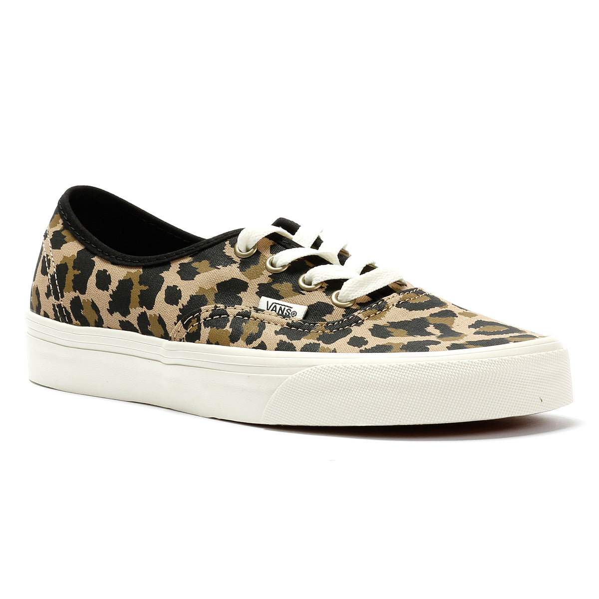 Vans Authentic Canvas Women's Leopard Black/Insense Sneakers
