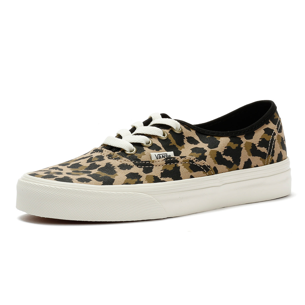 Vans Authentic Canvas Women's Leopard Black/Insense Sneakers