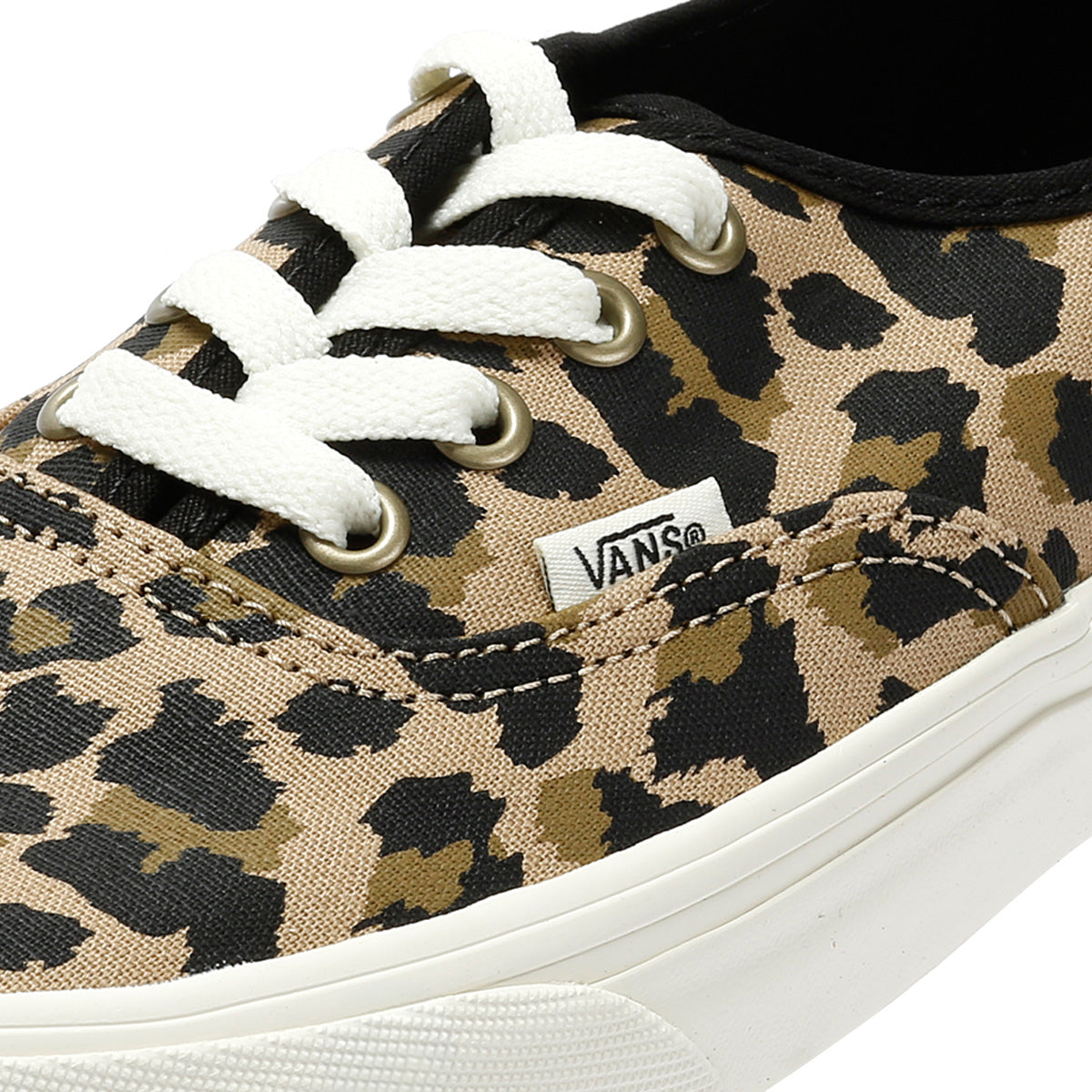 Vans Authentic Canvas Women's Leopard Black/Insense Sneakers