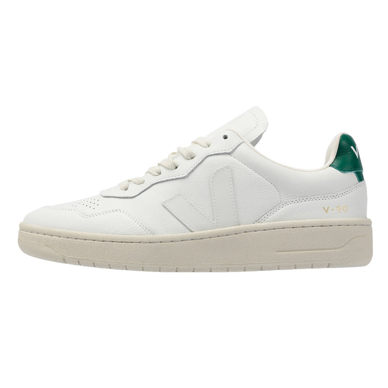 Veja V-90 Leather Men's White/Golf Sneakers