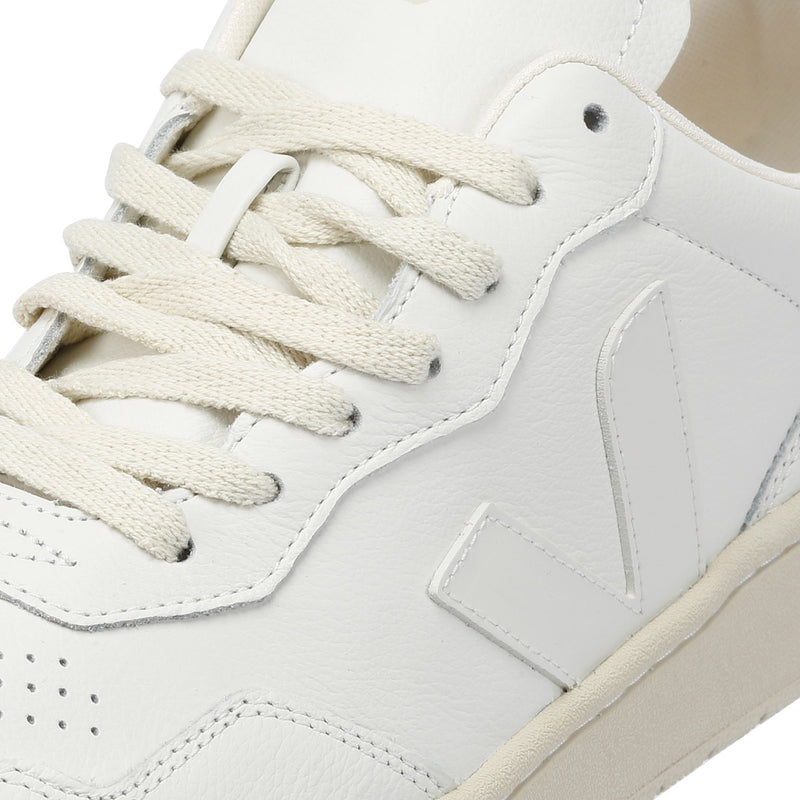 Veja V-90 Leather Men's White/Golf Sneakers