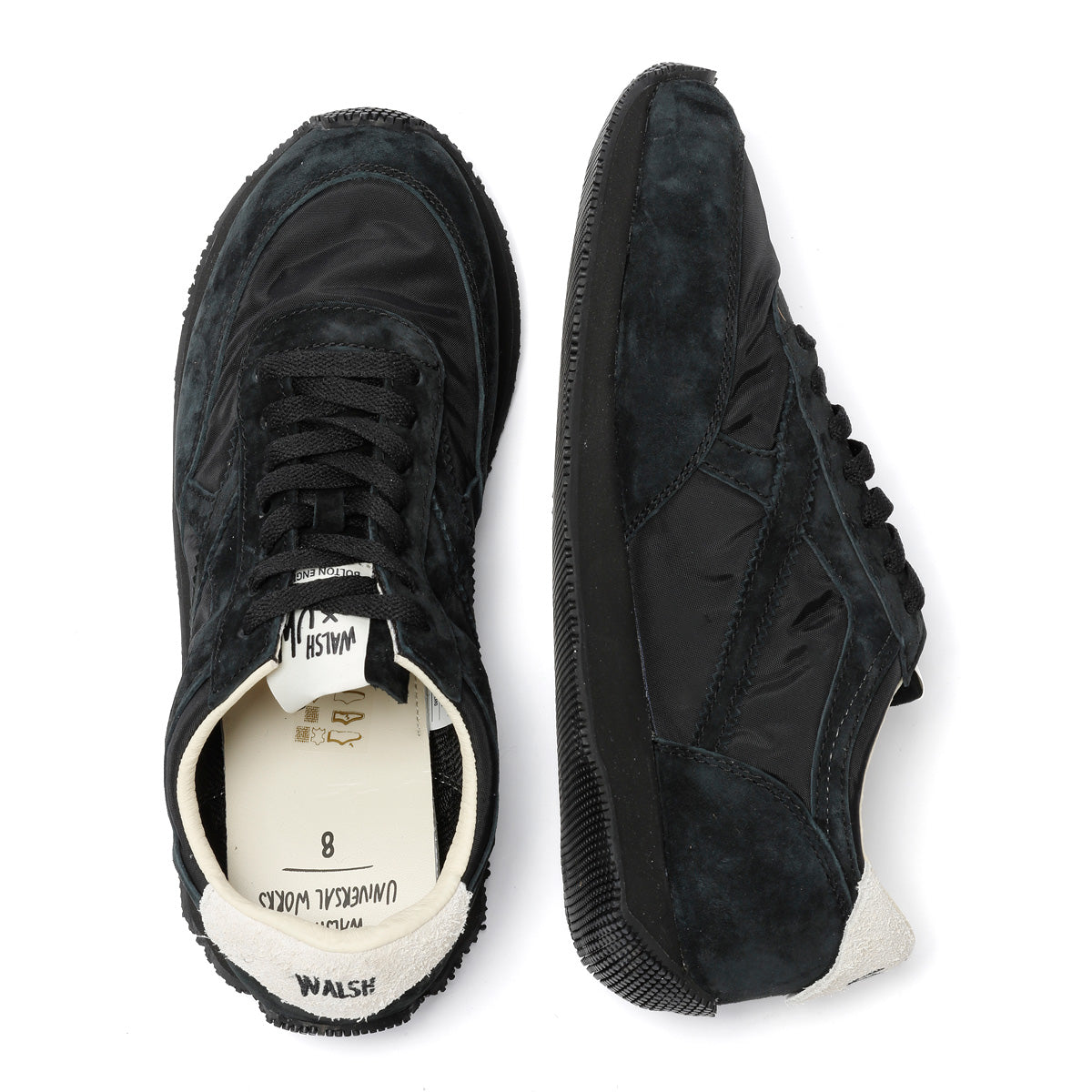 Walsh Tornado Men's Black Sneakers