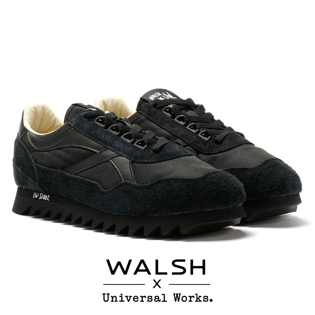 Walsh Ensign Men's Black Sneakers