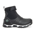 Muck Boots Apex Mid Zip Rubber Black/White Wellington Boots