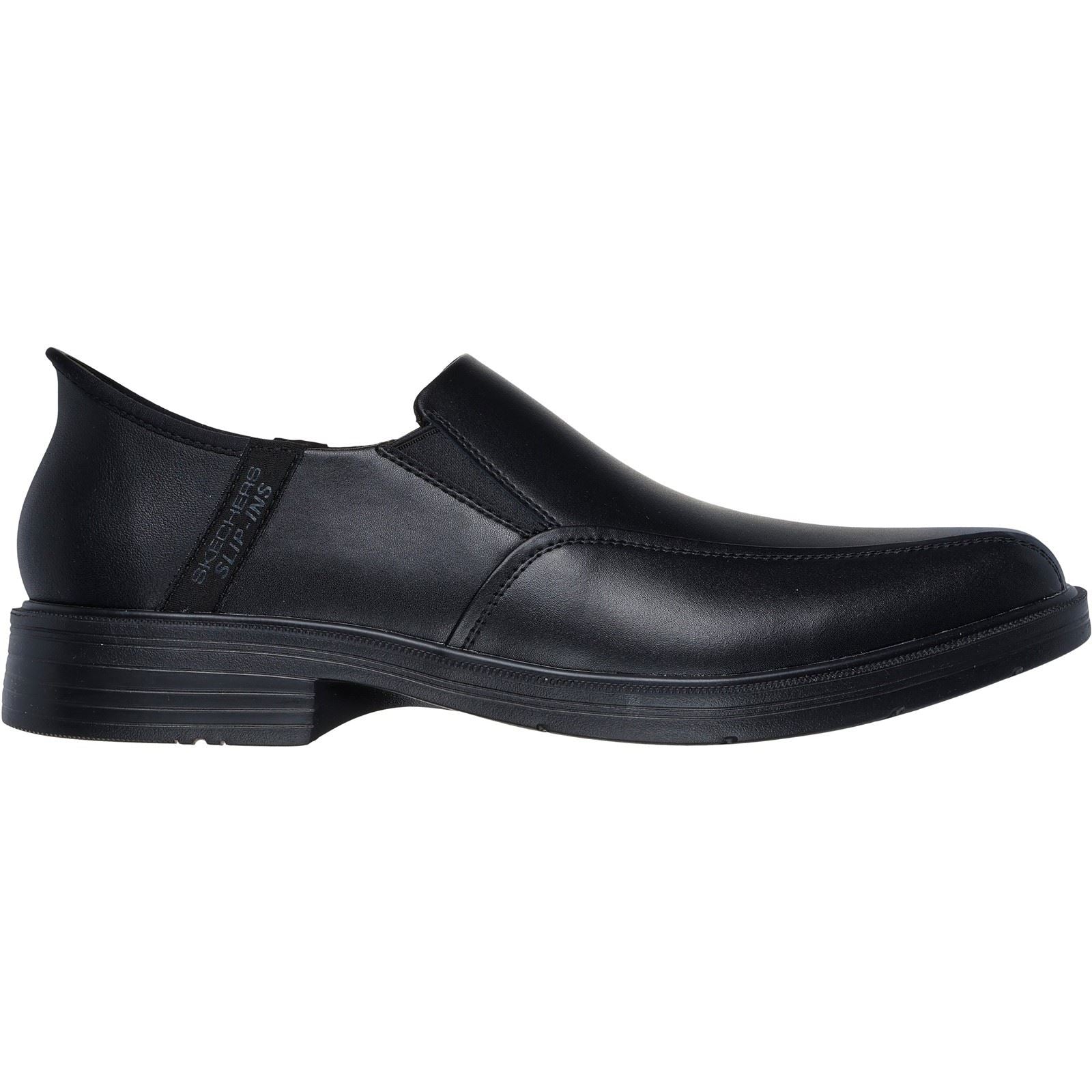 Skechers Caswell Frantone Leather Men's Black Shoes