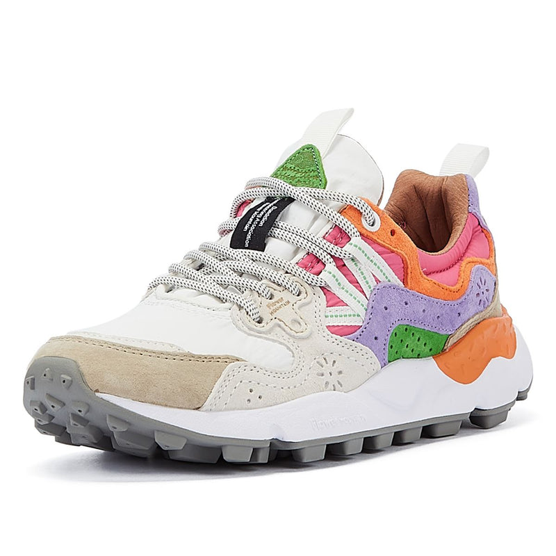Flower Mountain Yamano 3 Women's White/Pink Sneakers