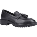 Hush Puppies Abigail Junior Leather Girls's Black Loafers