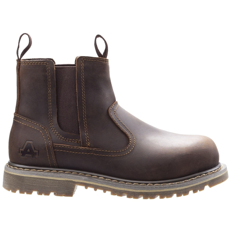 Amblers Safety AS101 Alice Leather Women's Brown Safety Boots