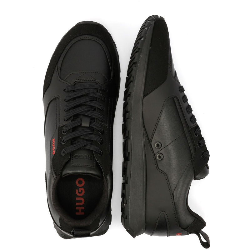 Hugo Icelin Runn Men's Black Trainers