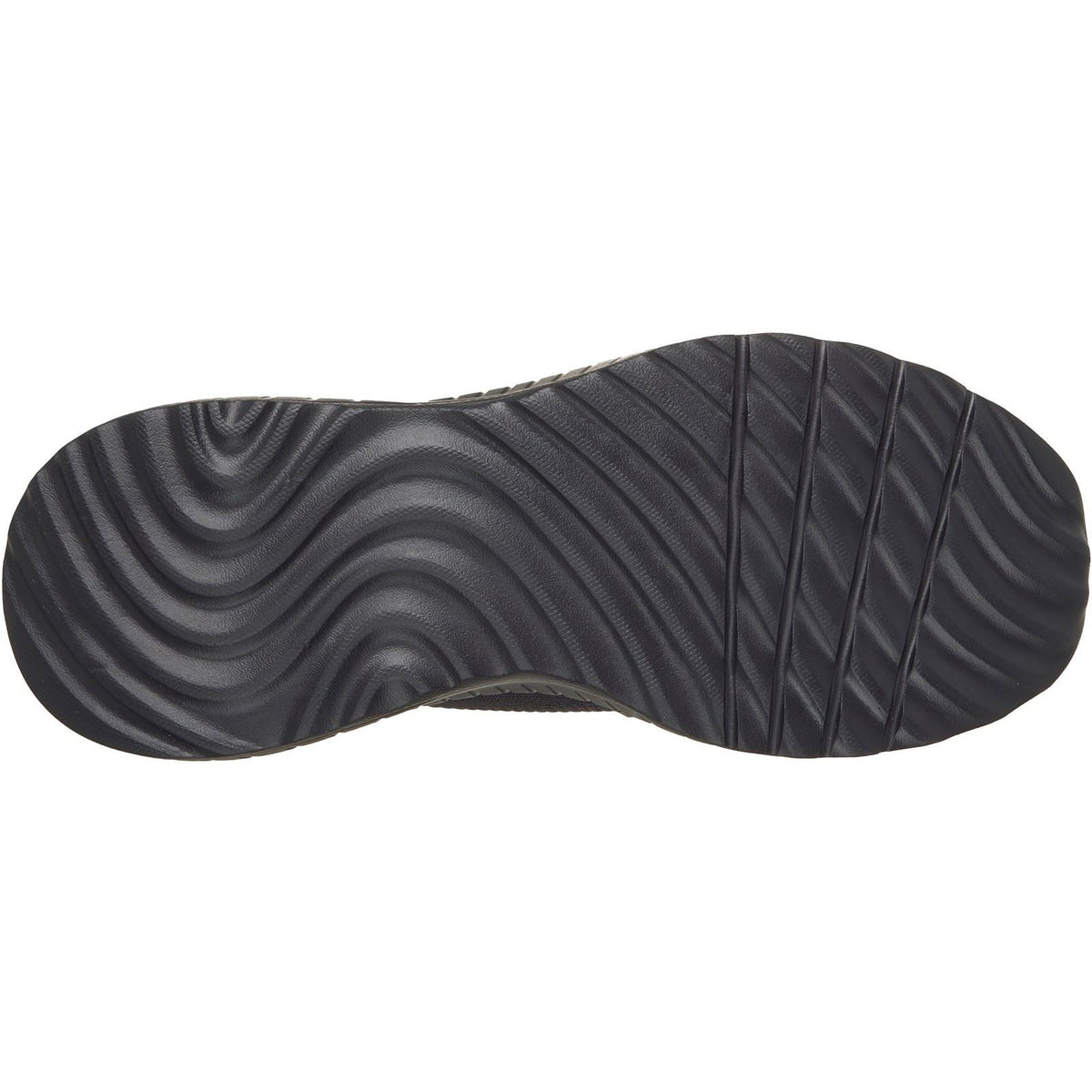 Skechers BOBS Sport Squad Chaos Solid Step Textile Men's DARK CHARCOAL Trainers