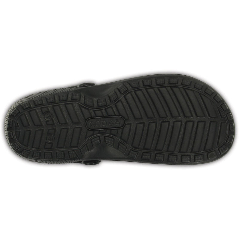 Crocs Classic Lined Thermoplastic Black Clogs