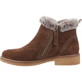 Hush Puppies Marnie Suede Women's Chocolate Winter Ankle Boots