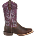 Durango Lady Rebel Pro Leather Women's Oilded Brown/Plum Boots