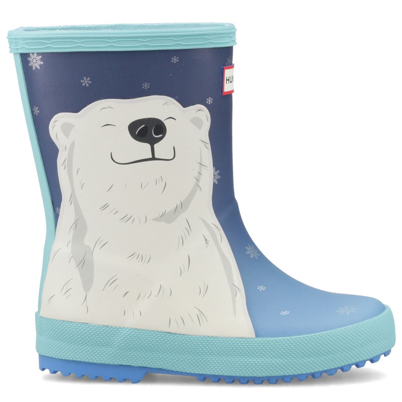 Hunter Kids First Insulated Boot Rubber Polar Bear Wellington Boots
