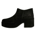 FitFlop Platfforms Heeled Short Suede Women's Black Boots
