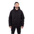 Caterpillar Hooded Sherpa Lined Men's Black Fleece Jacket