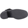 Hush Puppies Fearne Suede Women's Black Heeled Ankle Boots