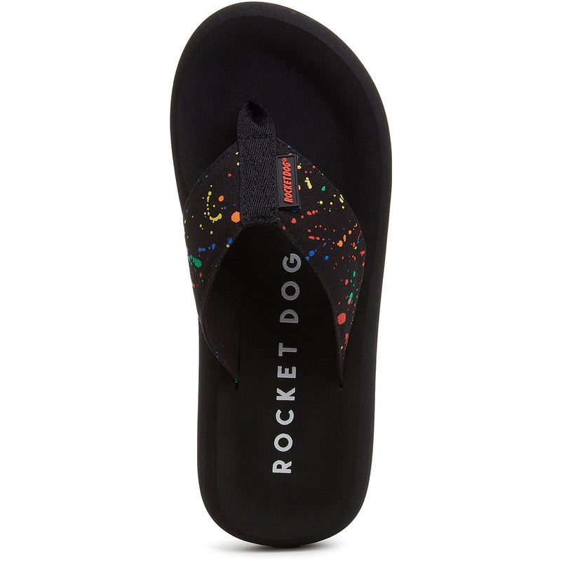 Rocket Dog Spotlight Splash Cotton Women's Black/Multi Sandals