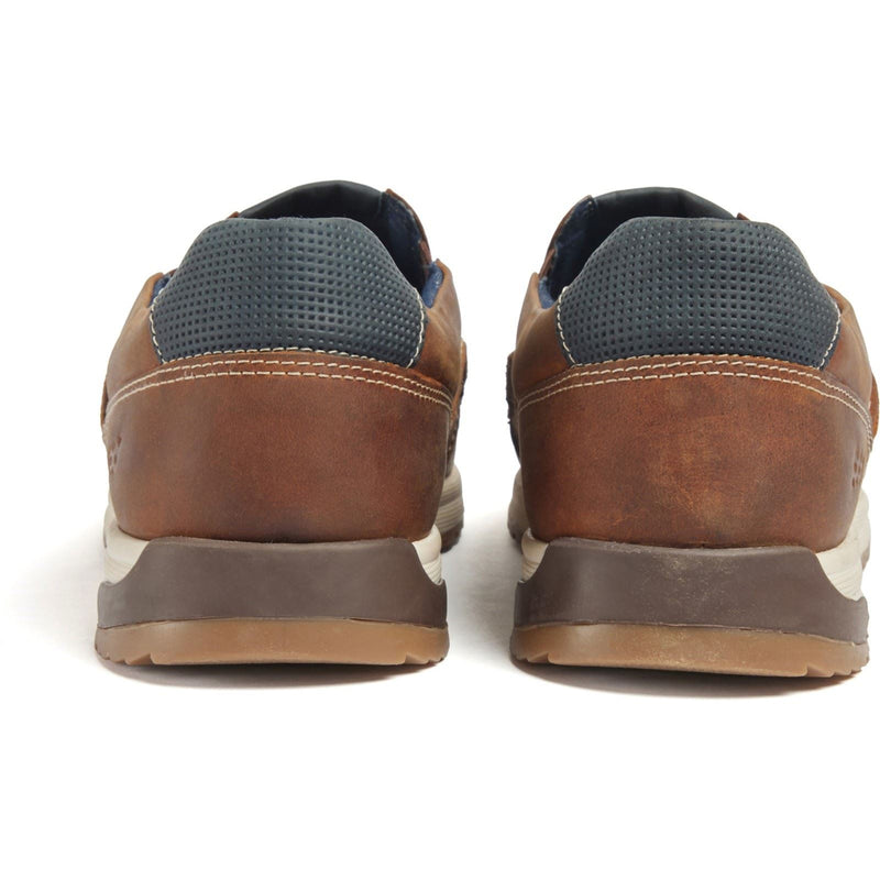 Pod Sean Leather Men's Tan Boat Shoes