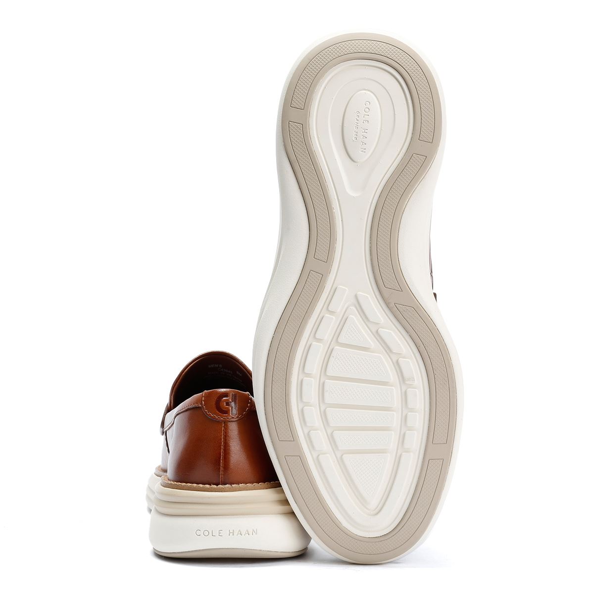 Cole Haan ØriginalGrand Horizon Leather Men's Tan Penny Loafers