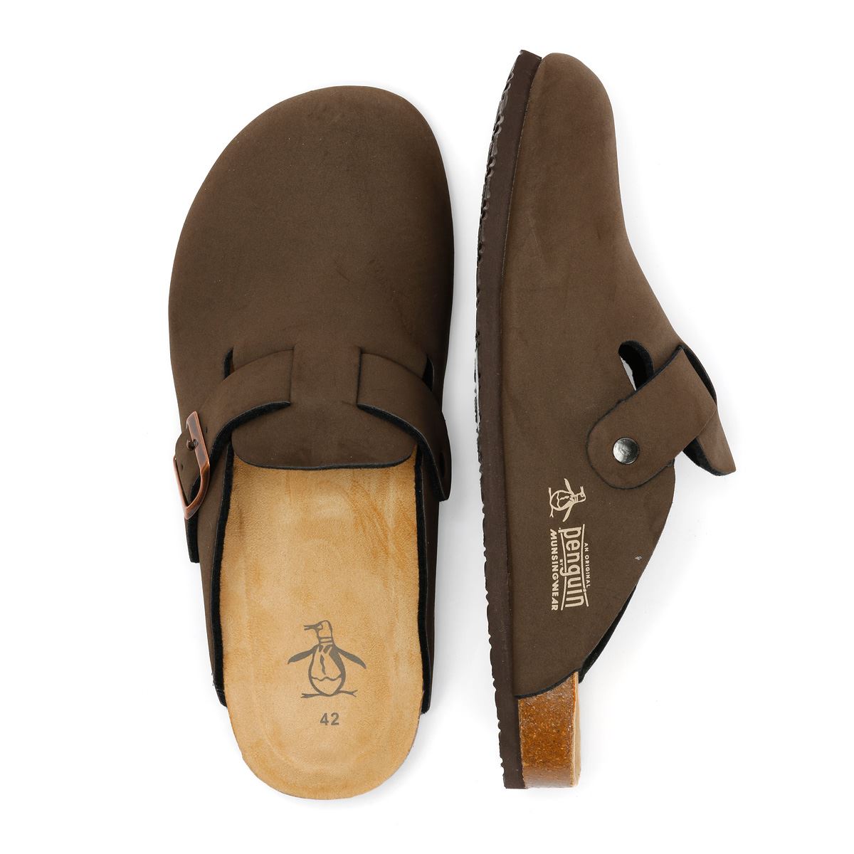 Penguin Pappy Men's Brown Mules
