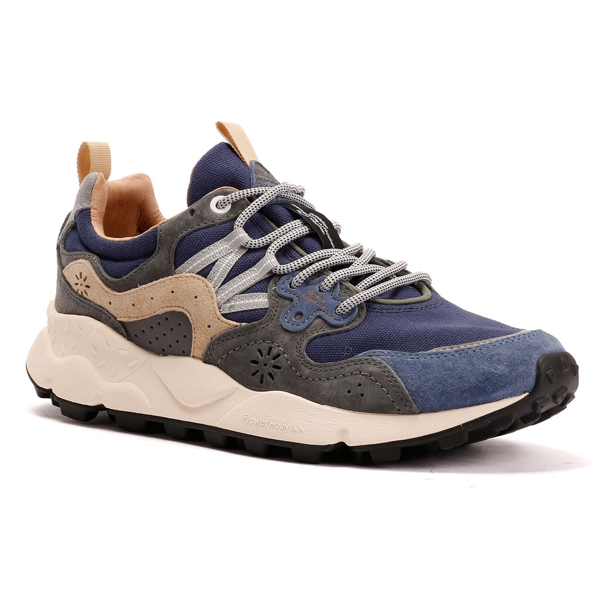 Flower Mountain Yamano 3 Men's Navy/Gray Sneakers