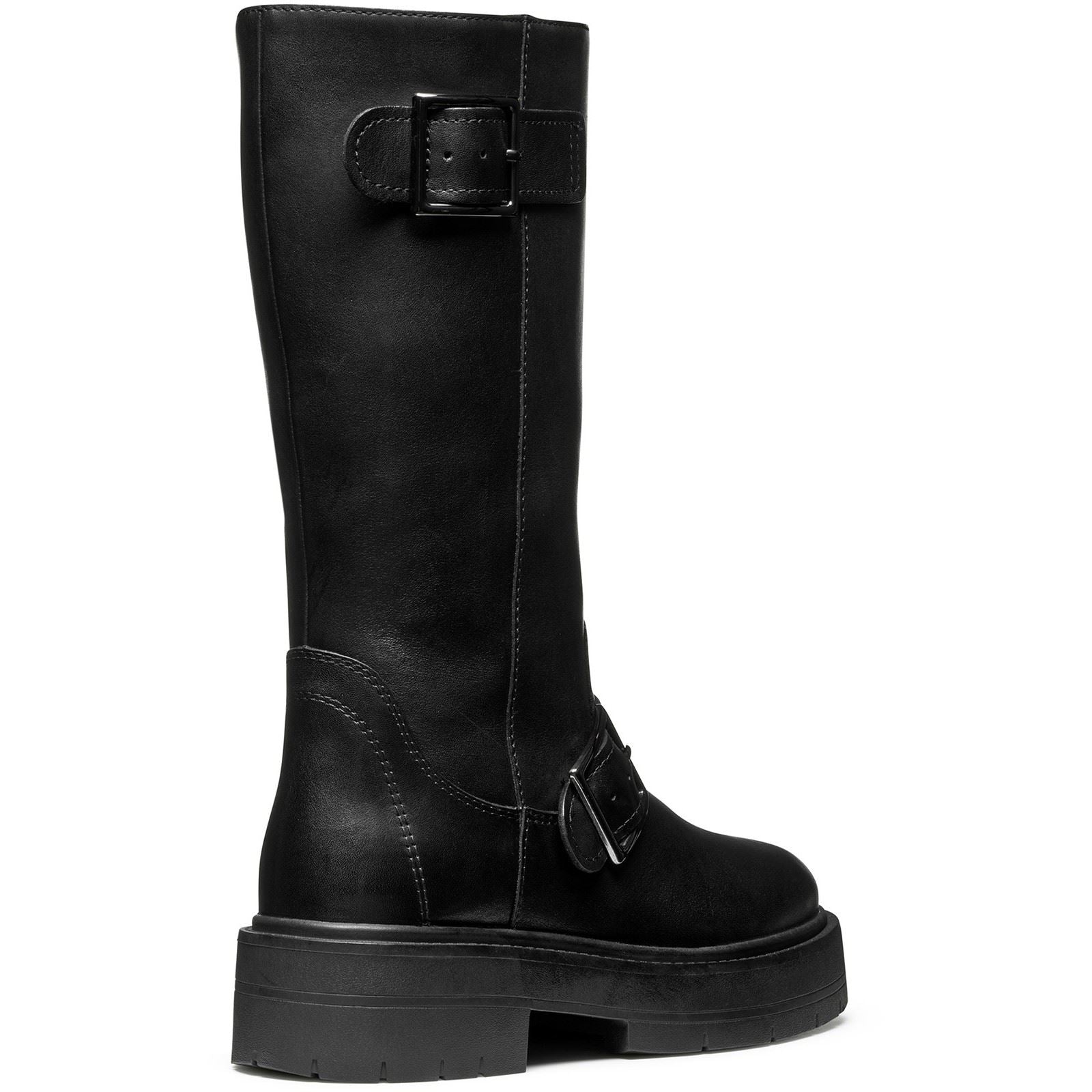 Geox D Spherica EC7 Leather Women's Black Boots