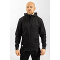 Helly Hansen Workwear Manchester Zip Cotton Men's Black Hooded Sweatshirt