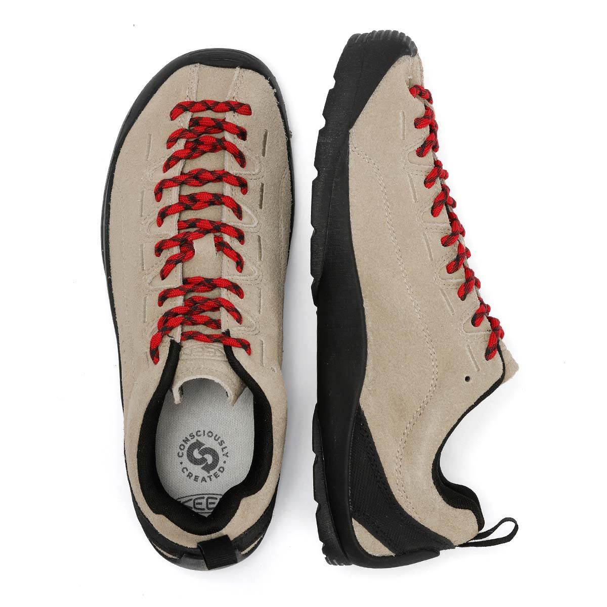 Keen Jasper Suede Men's Silver Mink Sneakers