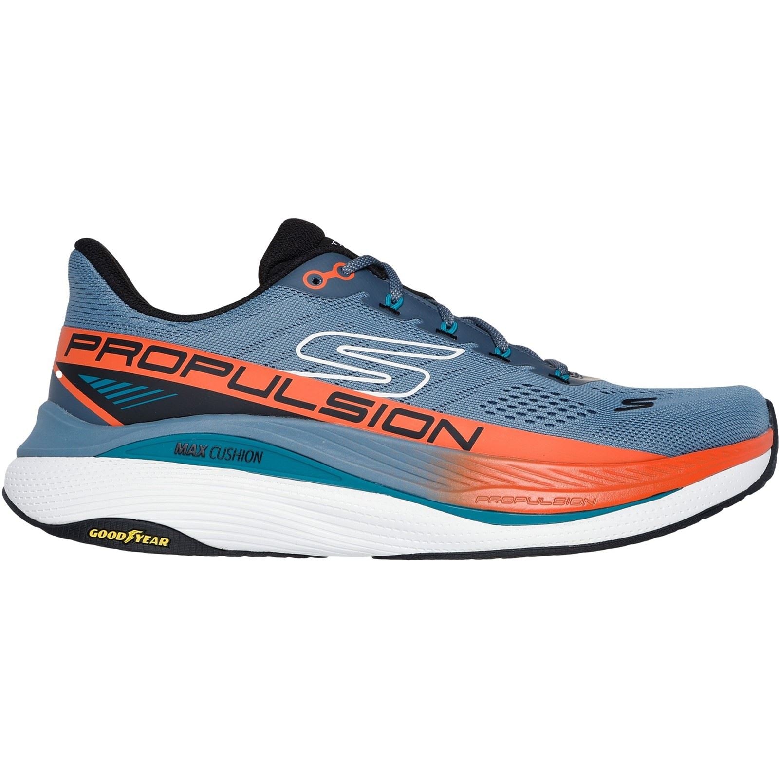 Skechers Performance Max Cushioning Propulsion Textile Men's Slate Sneakers