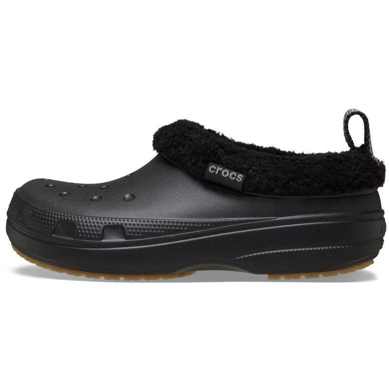 Crocs Classic Lined Shorty Thermoplastic Black Slippers