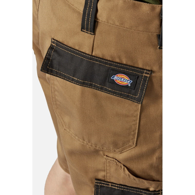 Dickies Everyday Polyester Men's Brown Knee-Length Shorts