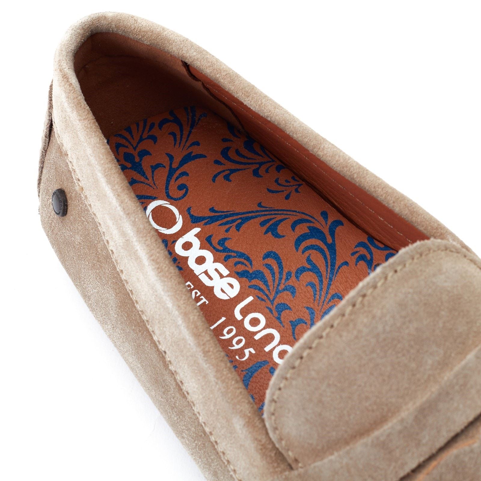 Base London Collins Leather Men's Sand Loafers