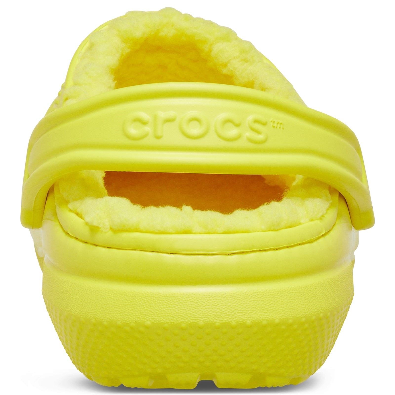 Crocs Classic Lined Clog Synthetic Cyber Yellow Clogs