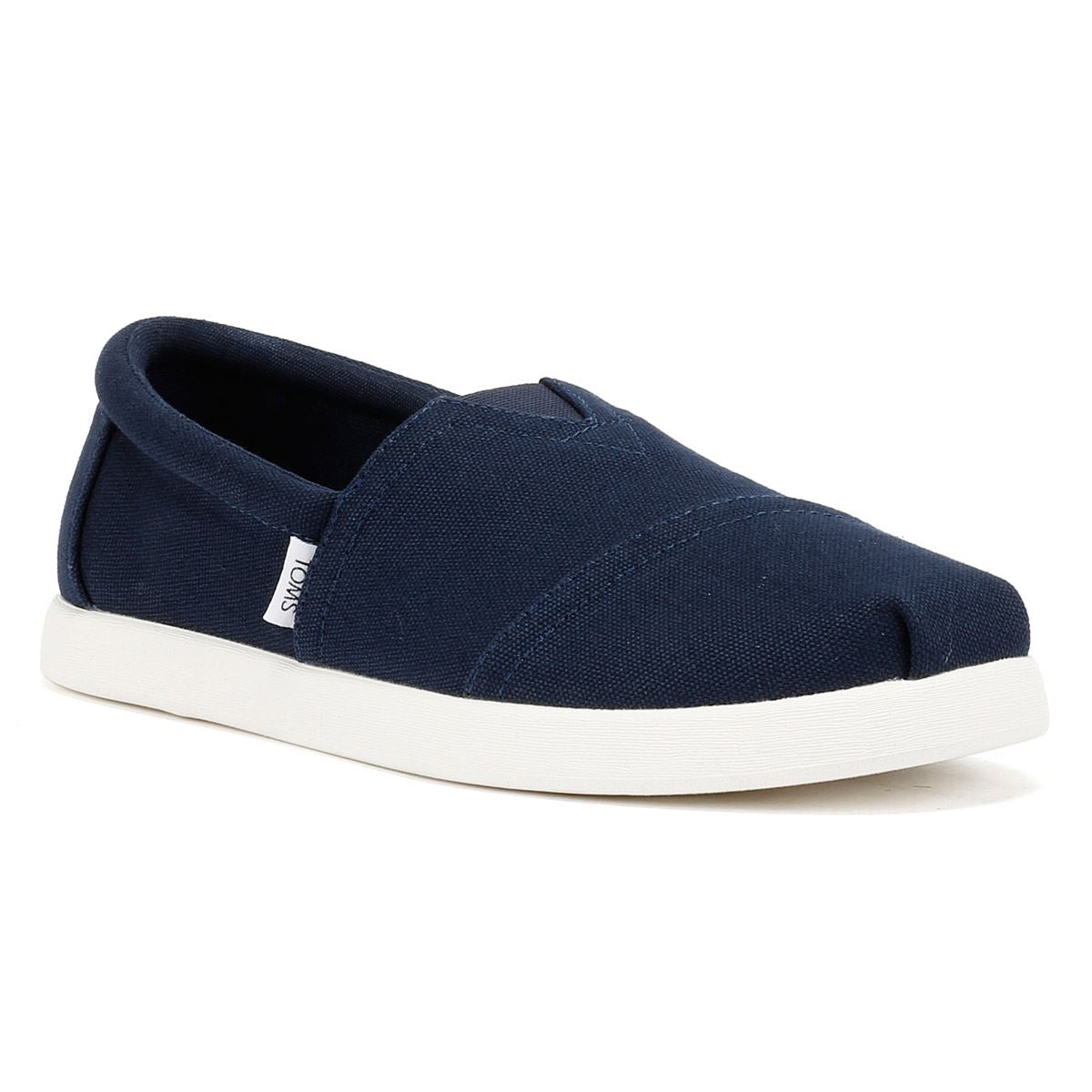 TOMS Alp FWD Canvas Men's Navy Espadrilles