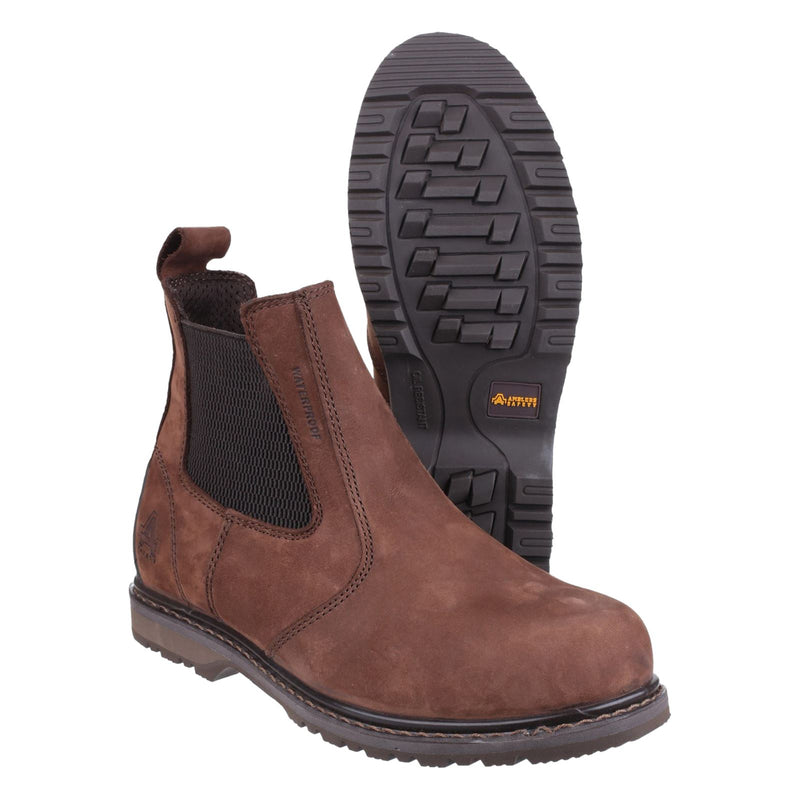 Amblers Safety AS148 SPERRIN Leather Brown Safety Boots