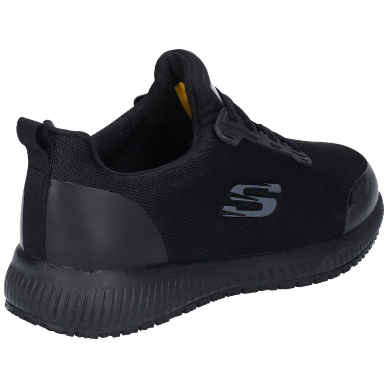 Skechers Workwear Squad SR Textile Women's Black Safety Sneakers
