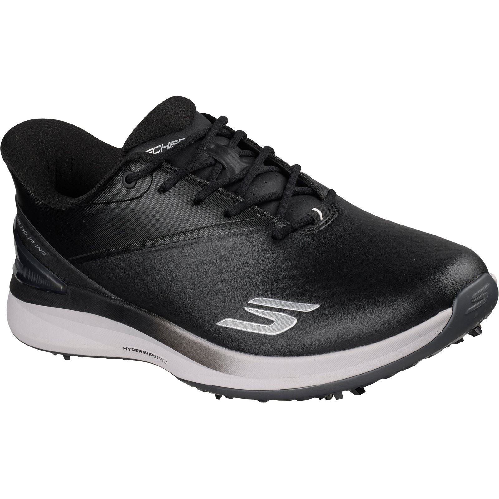 Skechers Blade Tour Men's Black Synthetic/ White Trim Golf Shoes